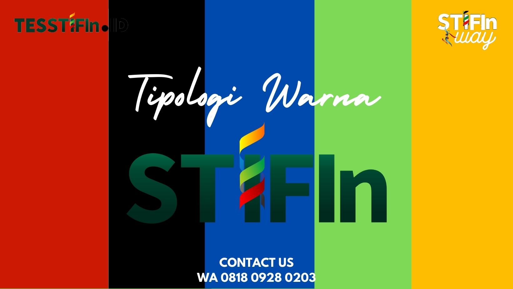 Tipologi Warna dalam Konsep STIFIn - tesstifin.id 081809280203