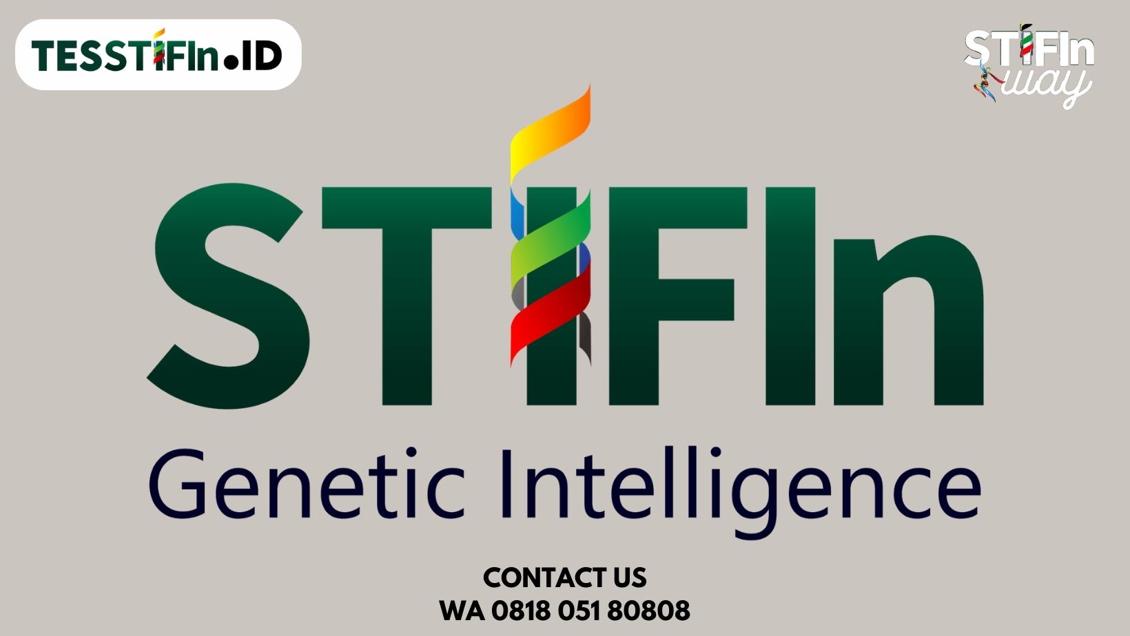 Promotor STIFIn Genetic Intelligence 081805180808 - tesstifin.id
