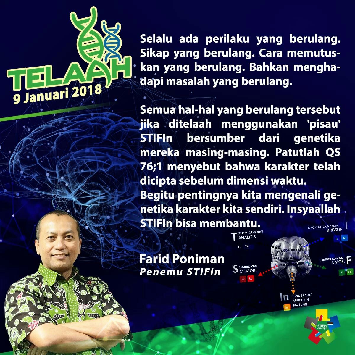 STIFIn 081805180808 - PERILAKU BERULANG