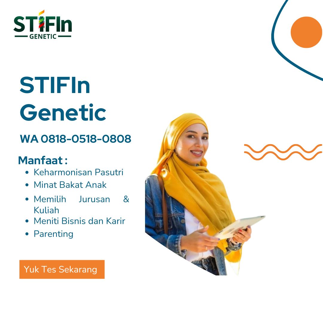 Promotor STIFIn Genetic Batam Lubukbaja 081805180808